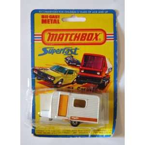  # 31 Matchbox Superfast White Caravan Travel Trailer: Toys & Games