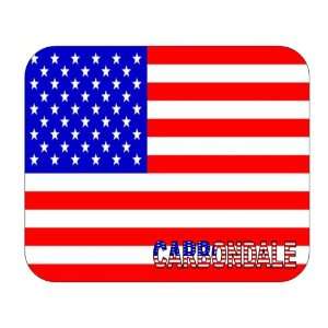  US Flag   Carbondale, Illinois (IL) Mouse Pad: Everything 