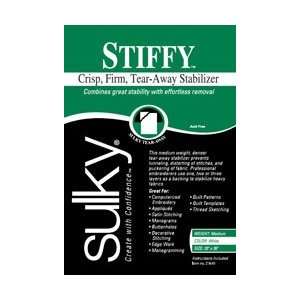  Sulky Stiffy Stabilizer Roll 8x11yd White: Arts, Crafts 