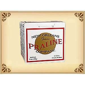 New Orleans Famous Praline   Box of 6 Creamy Pralines:  