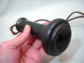 ANTIQUE CANDLESTICK TELEPHONE BRASS AMERICAN AT&T  