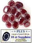 175 ct RESELL PACK NATURAL RUBY GEMSTONES FREE SAPPHIRE