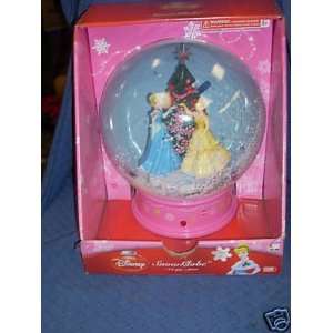   Princess large Snowglobe/Disney Princess Waterless Snowglobe/Motorized