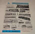 1963 LMB model trains ad page~UNION PACIFIC ENGINE, etc  