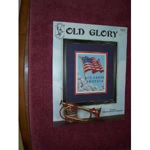  Old Glory Cross Stitch Design Arts, Crafts & Sewing