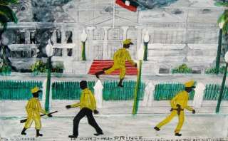 Haitian Painting by Gervais Ducasse  