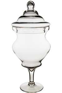 Candy Buffet Jar   16.25 Glass Apothecary Jar  