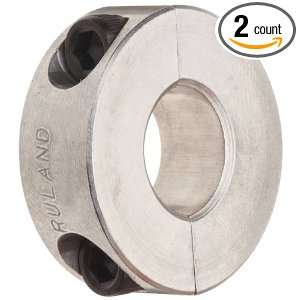 Ruland SP 20 A Two Piece Clamping Shaft Collar, Aluminum, 1.250 Bore 