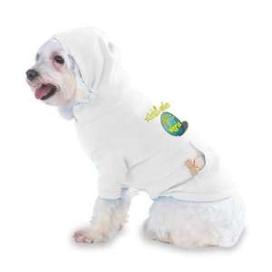   Hooded T Shirt for Dog or Cat X Small (XS) White: Kitchen & Dining