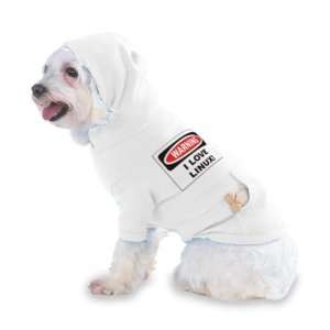 LOVE LINUX Hooded (Hoody) T Shirt with pocket for your Dog or Cat 
