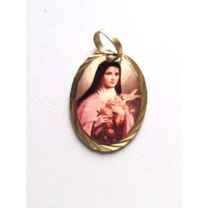 Blessed By Pope Benedict XVI Saint Therese of Lisieux Religious Medal 