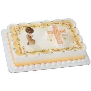  Praying Boy (Cauc) Cake Topper Toys & Games