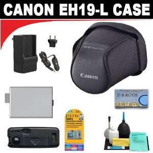  Canon EH19 L Semi Hard Case + Canon Rc 1 Remote Control 