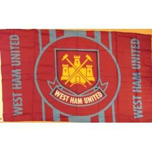  West Ham United Football Club Official 5X3 Flag: Home 