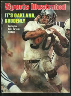 1978 Sports Illustrated OAKLAND RAIDERS Win No Label  