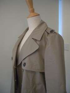 CHIC CHIC CHIC*** SPORTMAX of MAX MARA CROPPED TRENCH Coat Jacket 