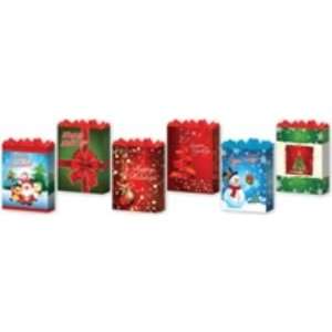  Large Christmas Gift Bags With Tags Case Pack 12: Home 