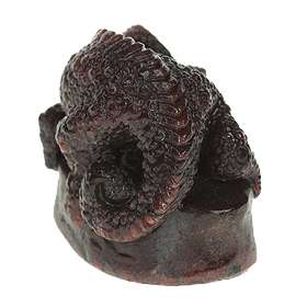 175ct Incredible Detailed Life Like Iguana in RED Ruby  