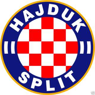HNK Hajduk Split FC Croatia Football Sticker 5X5  