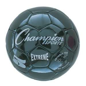  Champion Sports Extreme Series Size 3 Soccer Ball   Black 