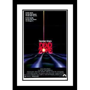  The Dead Zone 20x26 Framed and Double Matted Movie Poster 