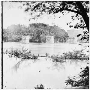   War Reprint Richmond, Virginia. Ruins of Mayos bridge: Home & Kitchen