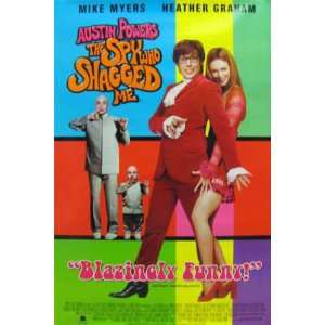  Austin Powers the Spy Who Shagged Me Movie Poster 26x40 