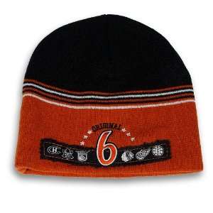    Original 6 Cuffless Centerstage Knit Hat: Sports & Outdoors