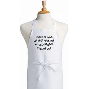    I Used To Have An Open Mind Funny Chef Apron
