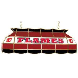   Flames Stained Glass 40 inch Lighting Fixture