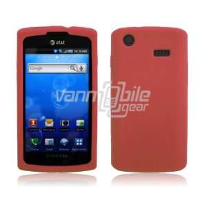  RED SOFT SILICONE SKIN CASE + LCD Screen Protector for 