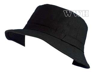BLACK LADY BUCKET HAT bk115d  