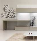 THE DOG FAMILY WALL STICKER DECALS ART MURAL O217