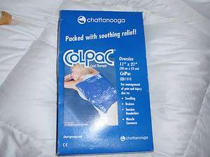 CHATTANOOGA COLPAC OVERSIZED 11 X 21 NEW 0 15421 01512 0  