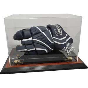  Hockey Player Glove Display Case, Brown   Florida Panthers   NHL 