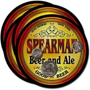  Spearman, TX Beer & Ale Coasters   4pk 