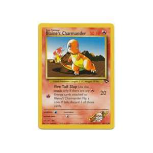   Challenge Unlimited Common Blaines Charmander 60/132 Toys & Games