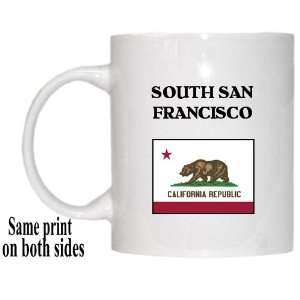   Flag   SOUTH SAN FRANCISCO, California (CA) Mug 