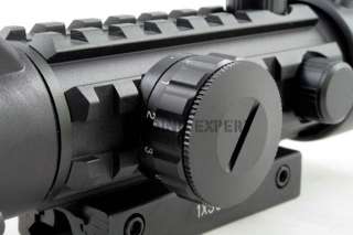 New Tactical 2x42 mm RGB dot sight scope w/ Rail 00034  