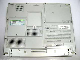   Business Laptop 40GB HDD 256MB Intel Pentium M Centrino 1.5GHz  