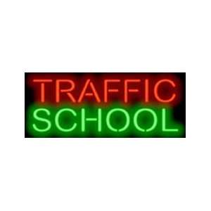  Traffic School Neon Sign