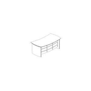  Rudnick Furniture Techno Collection Curved Desk   72Wide 
