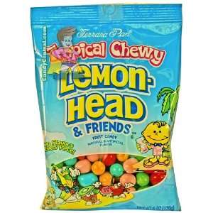 Chewy Tropical Lemon Head & Friend Bag Grocery & Gourmet Food