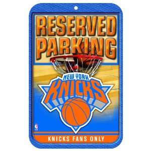  NBA New York Knicks 11 by 17 inch Locker Room Sign: Sports 