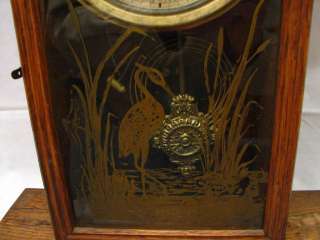 EARLY SESSIONS GINGERBREAD PARLOR KITCHEN MANTLE CLOCK  