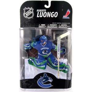   NHL Hockey Action Figure Exclusive  Roberto Luongo Blue Collar Toys