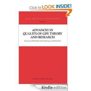 Advances in Quality of Life Theory and Research (Social Indicators 
