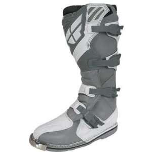 Fly Racing Stinger MX Boot , Color Black/Gray, Size 10, Size Segment 