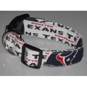    NFL Houston Texans Football Dog Collar X Large 1 