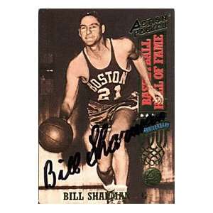  Bill Sharman Autographed / Signed 1993 Action Packed Card 